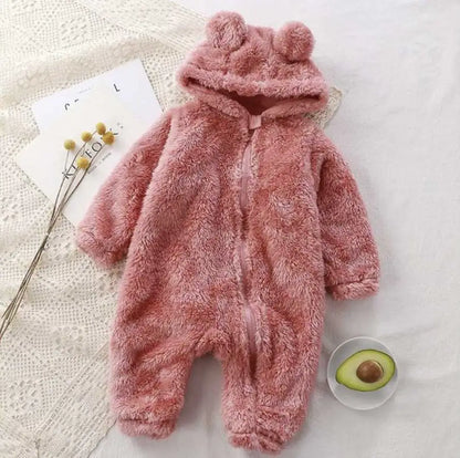 Baby Cute Cozy Bear Rompers